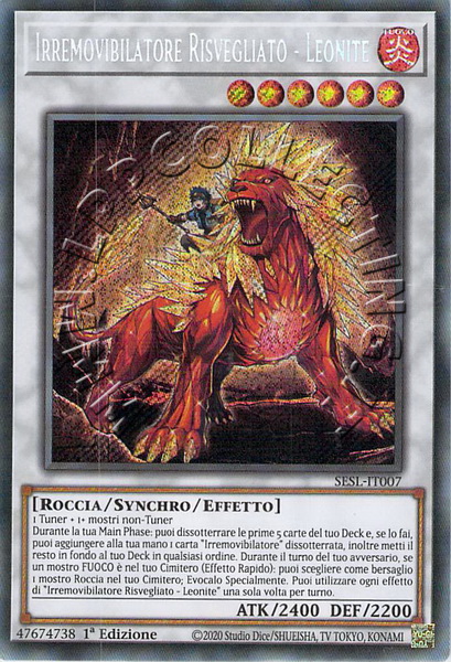Irremovibilatore Risvegliato - Leonite