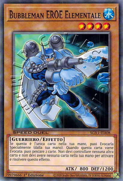 Bubbleman EROE Elementale