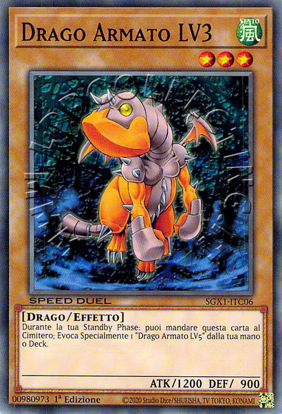 Drago Armato LV3