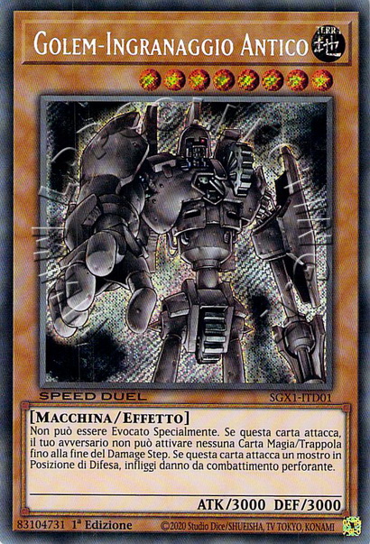 Golem-Ingranaggio Antico