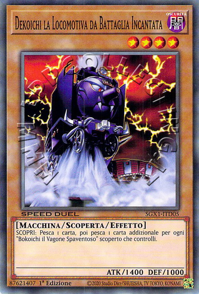 Dekoichi la Locomotiva da Battaglia Incantata