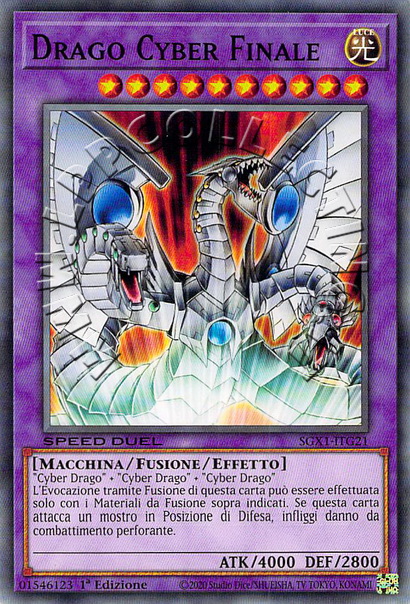 Cyber Drago Finale
