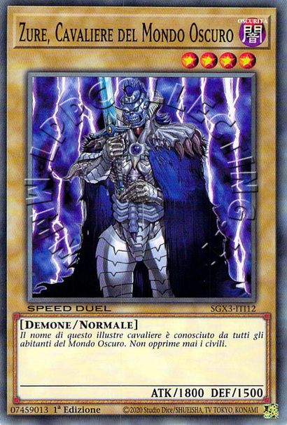 Zure, Cavaliere del Mondo Oscuro