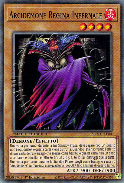 Arcidemone Regina Infernale