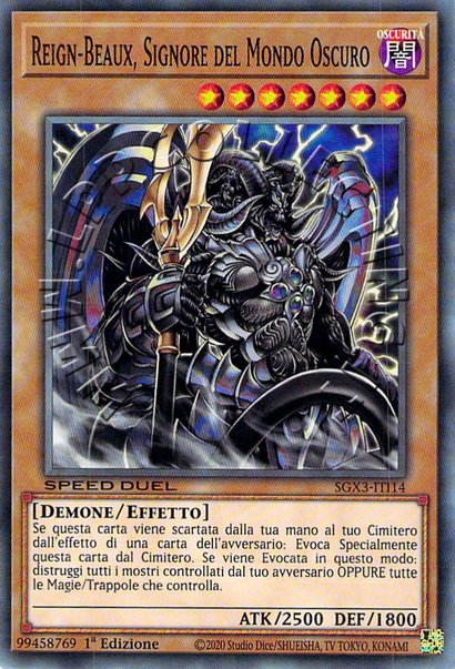 Reign-Beaux, Signore del Mondo Oscuro