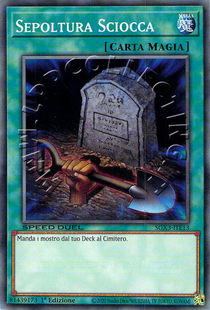 Sepoltura Sciocca