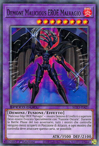 Demone Malicious EROE Malvagio