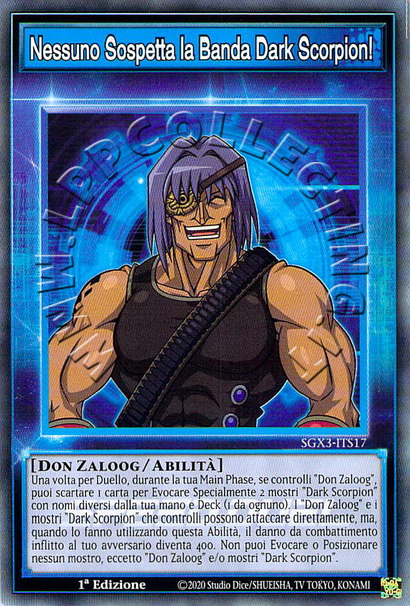 Nessuno Sospetta la Banda dark Scorpion!