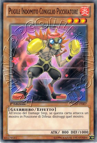 Pugile Indomito Coniglio Picchiatore