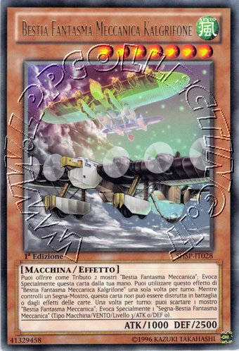 Bestia Fantasma Meccanica Kalgrifone