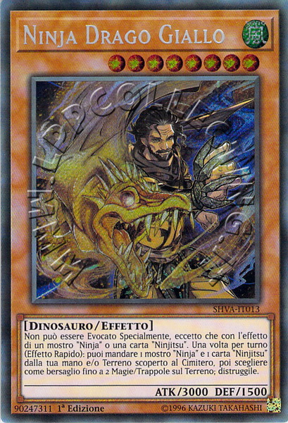 Ninja Drago Giallo