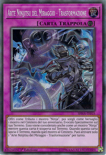 Arte Ninjitsu del Miraggio - Trasformazione
