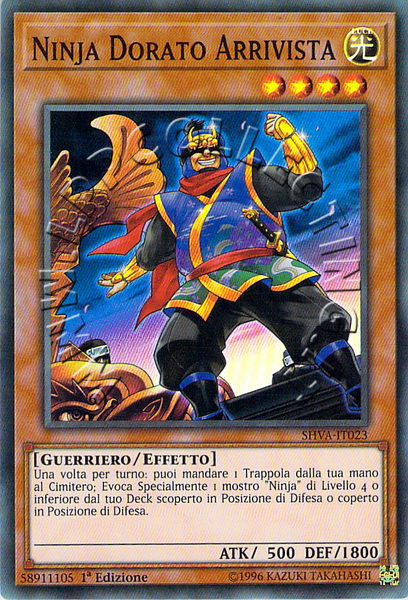 Ninja Dorato Arrivista