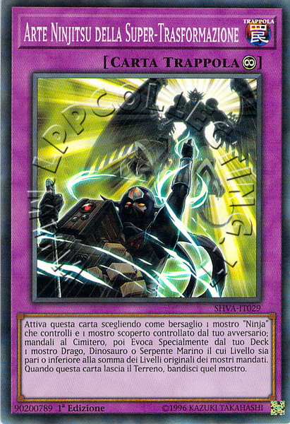 Arte Ninjitsu della Super-Trasformazione