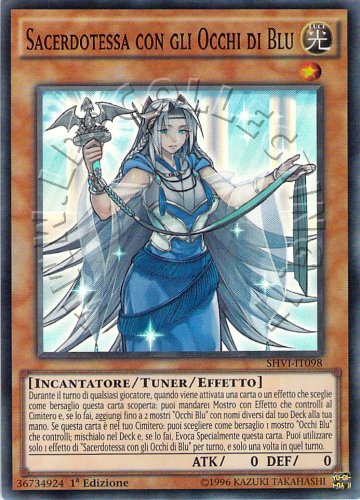 Sacerdotessa con gli Occhi di Blu