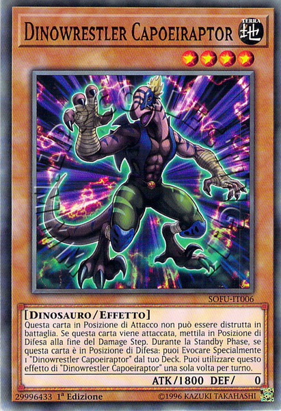Dinowrestler Capoeiraptor