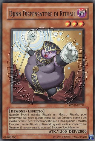 Djinn Dispensatore di Rituali