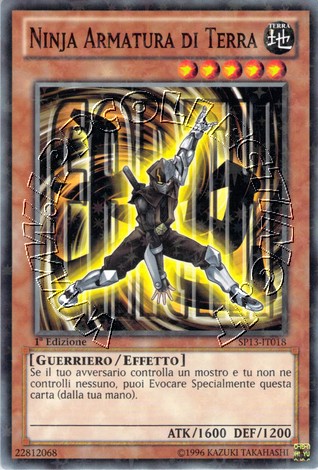 Ninja Armatura di Terra