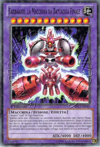Barbaroid, la Macchina da Battaglia Finale