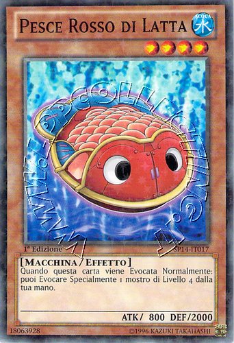 Pesce Rosso di Latta