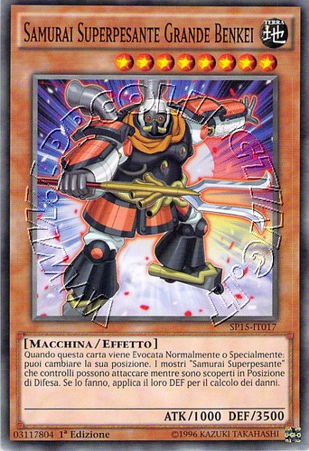 Samurai Superpesante Grande Benkei