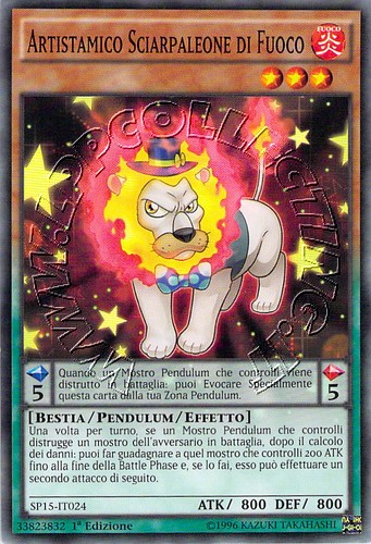 Artistamico Sciarpaleone di Fuoco