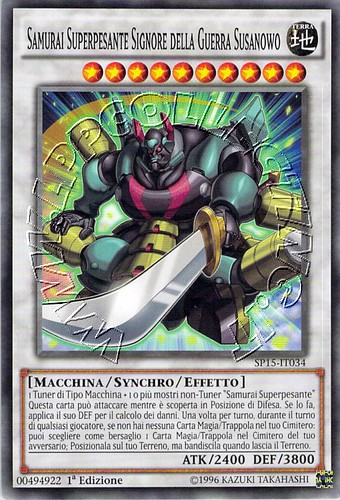 Samurai Superpesante Signore della Guerra Susanowo