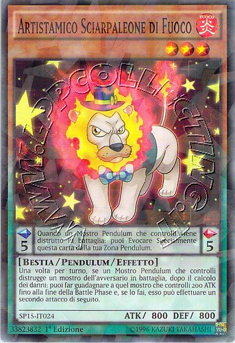 Artistamico Sciarpaleone di Fuoco