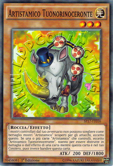 Artistamico Tuonorinoceronte