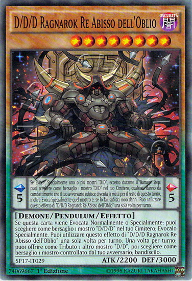 D/D/D Ragnarok Re Abisso dell