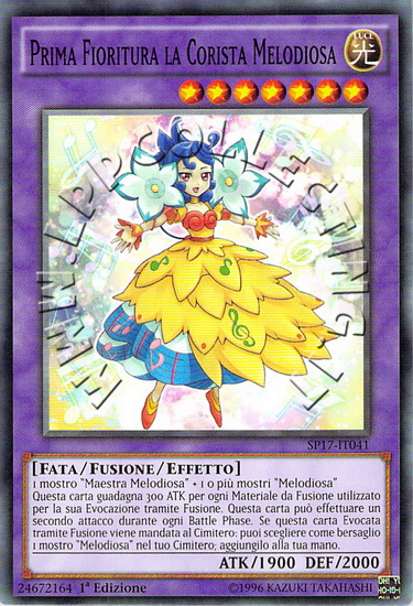 Prima Fioritura la Corista Melodiosa