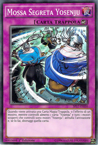 Mossa Segreta Yosenju
