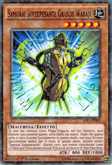 Samurai Superpesante Grande Waraji