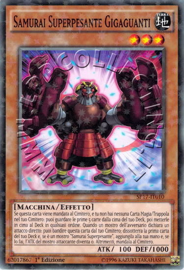Samurai Superpesante Gigaguanti
