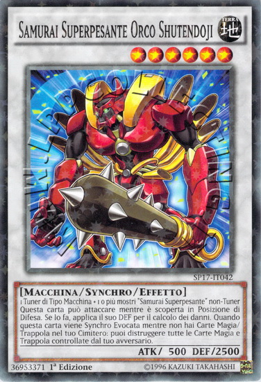 Samurai Superpesante Orco Shutendoji
