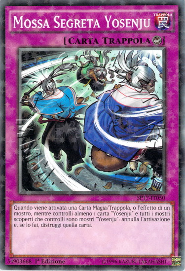 Mossa Segreta Yosenju