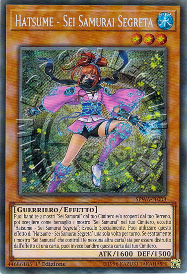 Hatsume - Sei Samurai Segreta