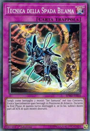 Tecnica della Spada Bilama