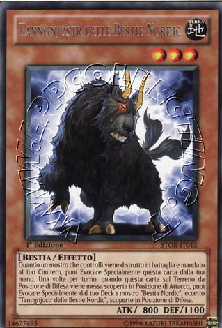Tanngnjostr delle Bestie Nordic