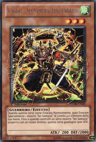 Kageki - Sei Samurai Leggendario