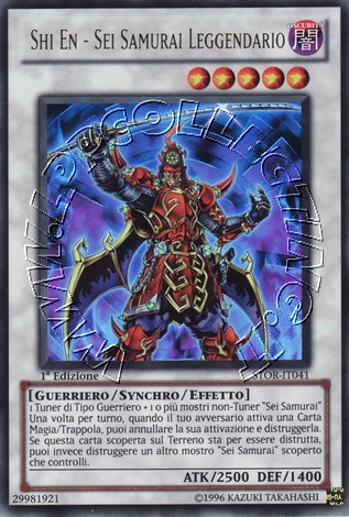 Shi En - Sei Samurai Leggendario