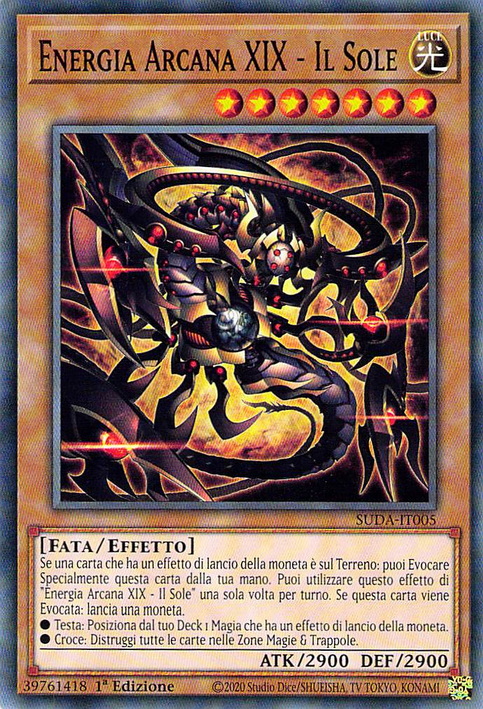 Energia Arcana XIX - Il Sole