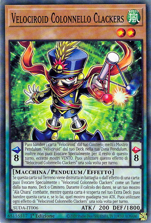 Velociroid Colonnello Clackers
