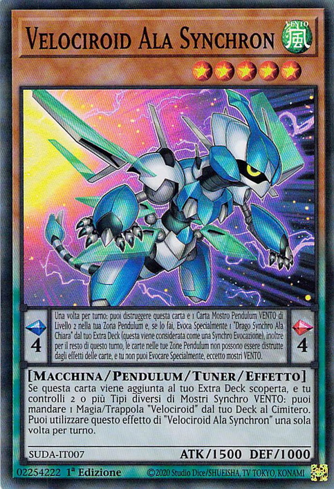 Velociroid Ala Synchron