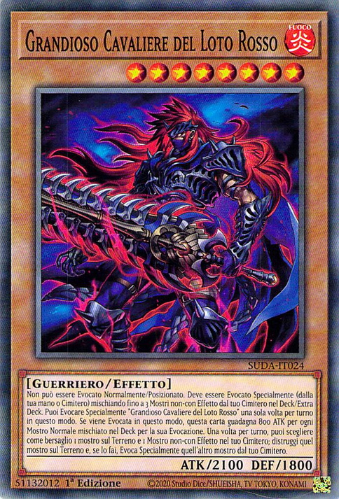 Grandioso Cavaliere del Loto Rosso