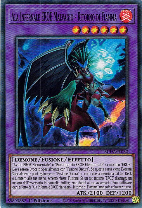 Ala Infernale EROE Malvagio - Ritorno di Fiamma