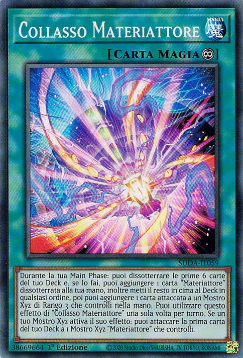 Collasso Materiattore