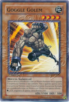 Goggle Golem