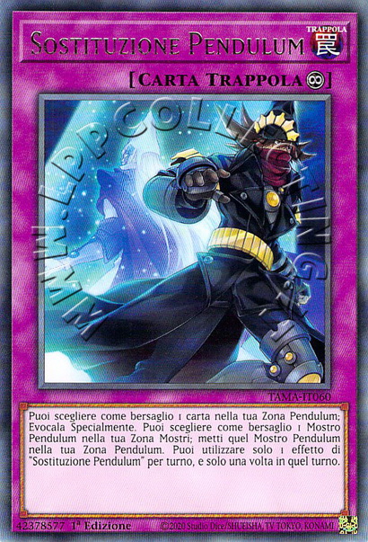 Sostituzione Pendulum 