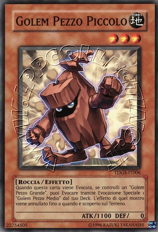 Golem Pezzo Piccolo